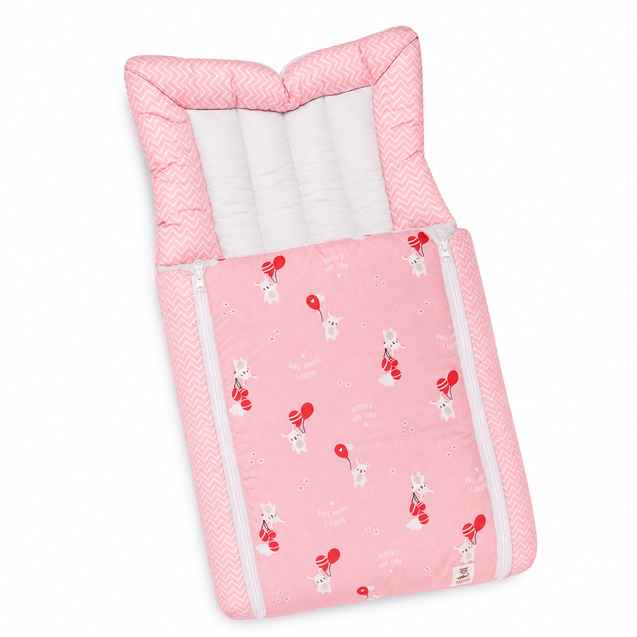 Muslin Carry Bed-Pink