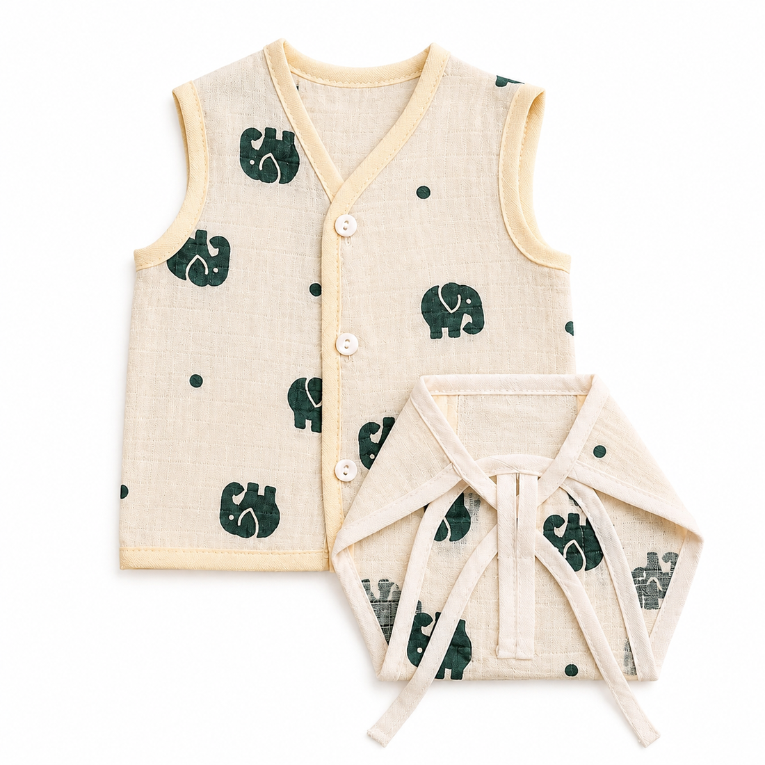 Gentle Giant Muslin Jabla & Nappy Set