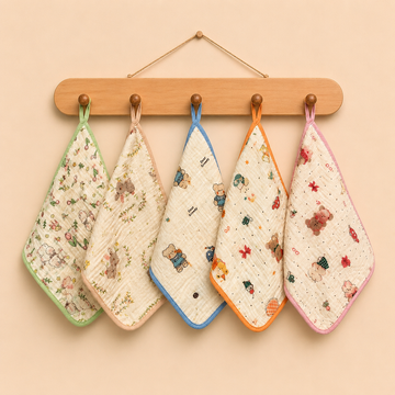 Muslin 4Layer Wash Cloth