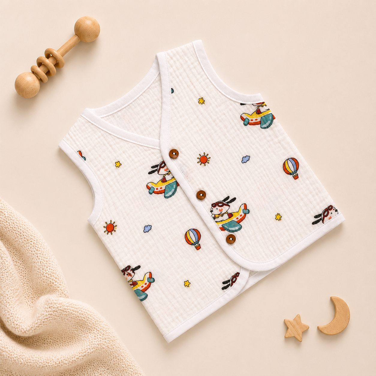 Crepe Button Jabla