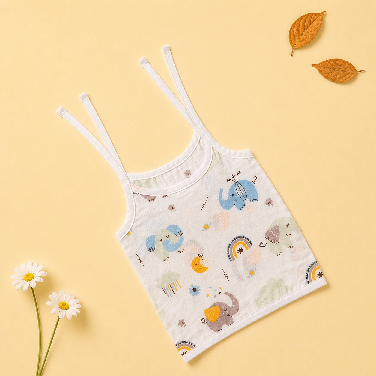 Dreamy Elephant Muslin Knot Jabla