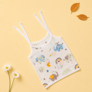 Dreamy Elephant Muslin Knot Jabla