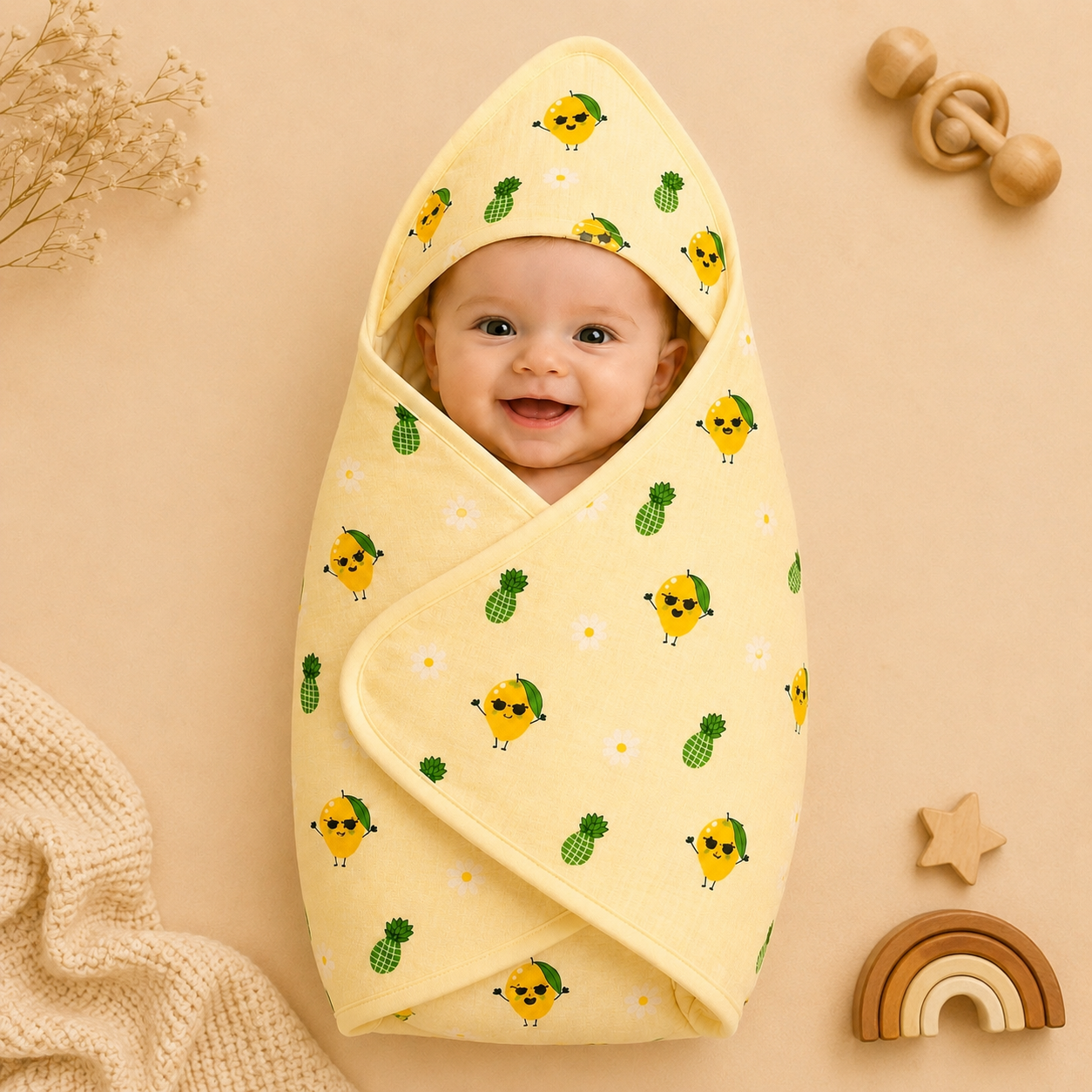 Tropical Treats Hooded Towel