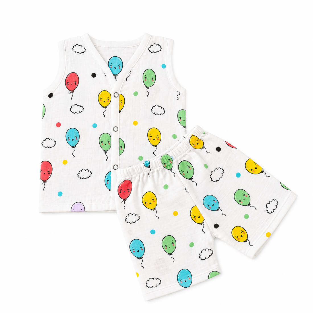 Balloon Pop Musin Jabla & Shorts set