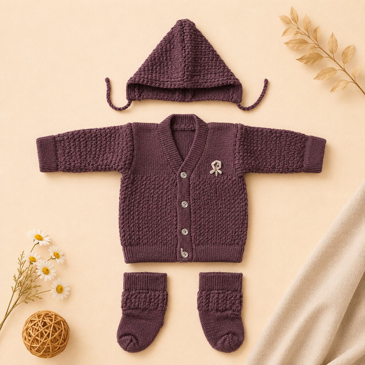 Sweater Dark Purple