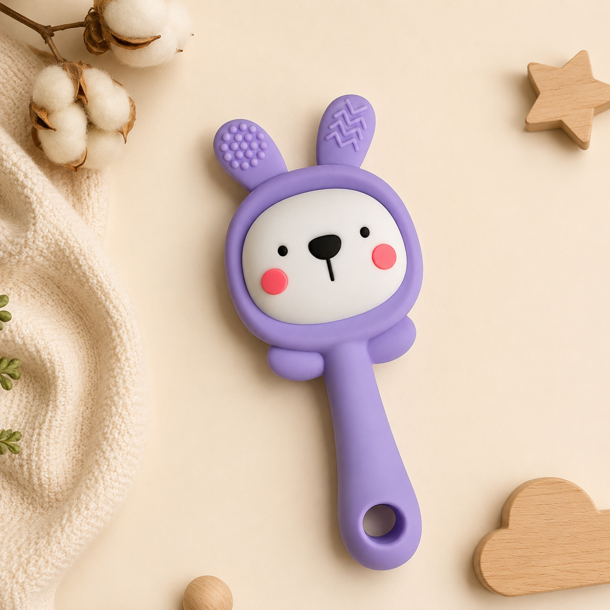 Silicon Rattle Teether