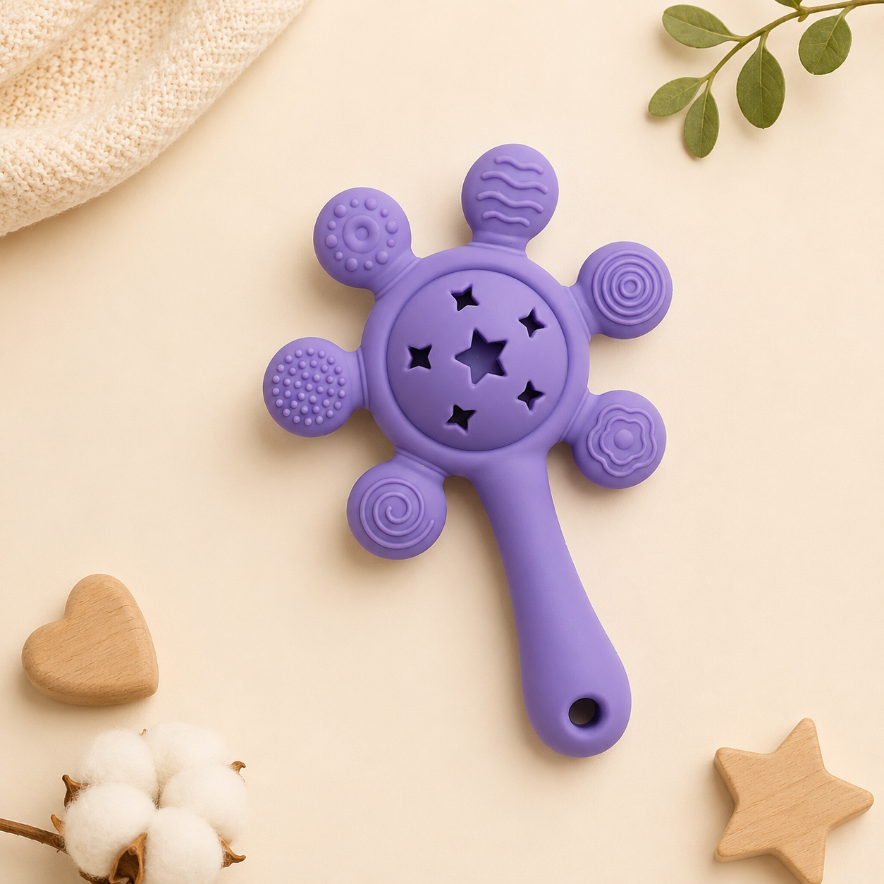 Silicon Rattle Teether