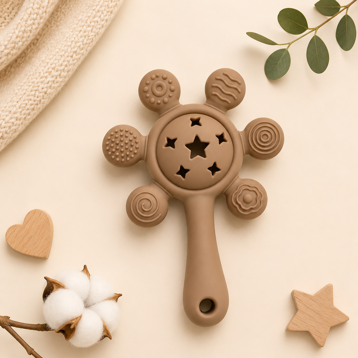 Silicon Rattle Teether