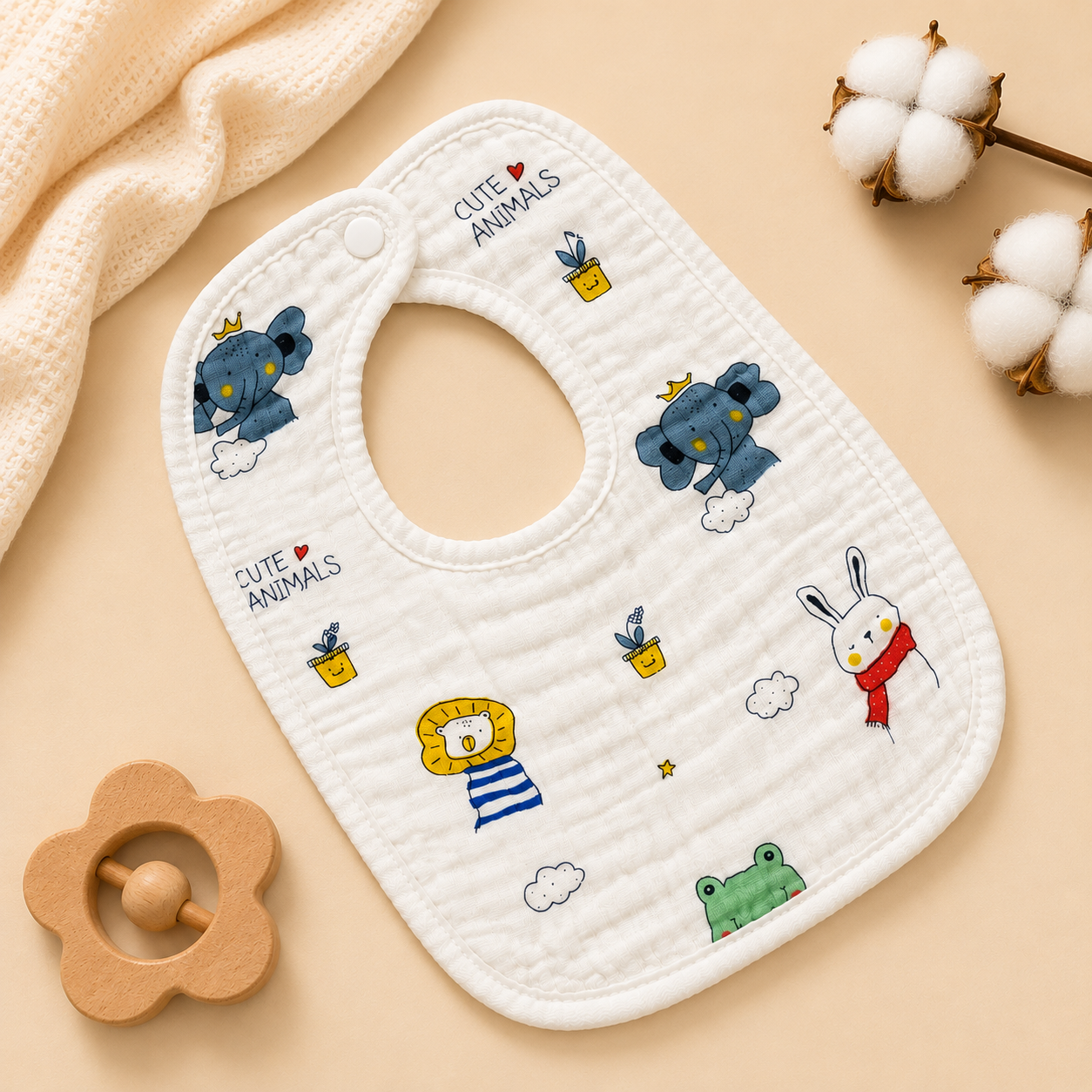 Muslin Bib-12