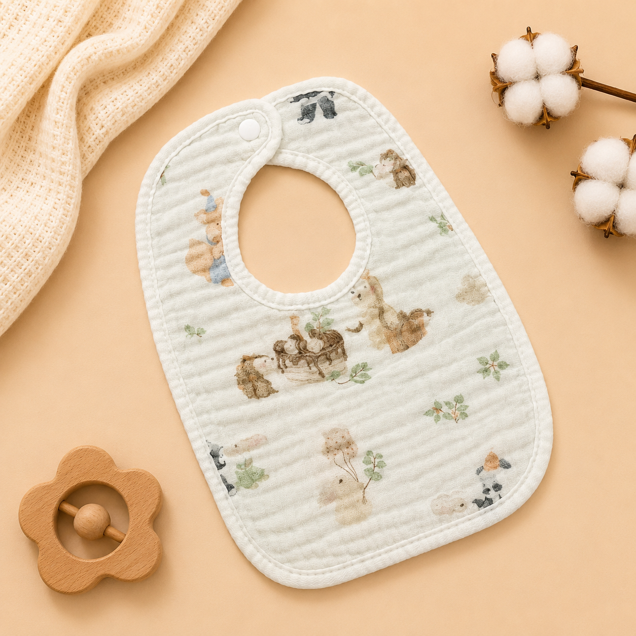 Muslin Bib-14