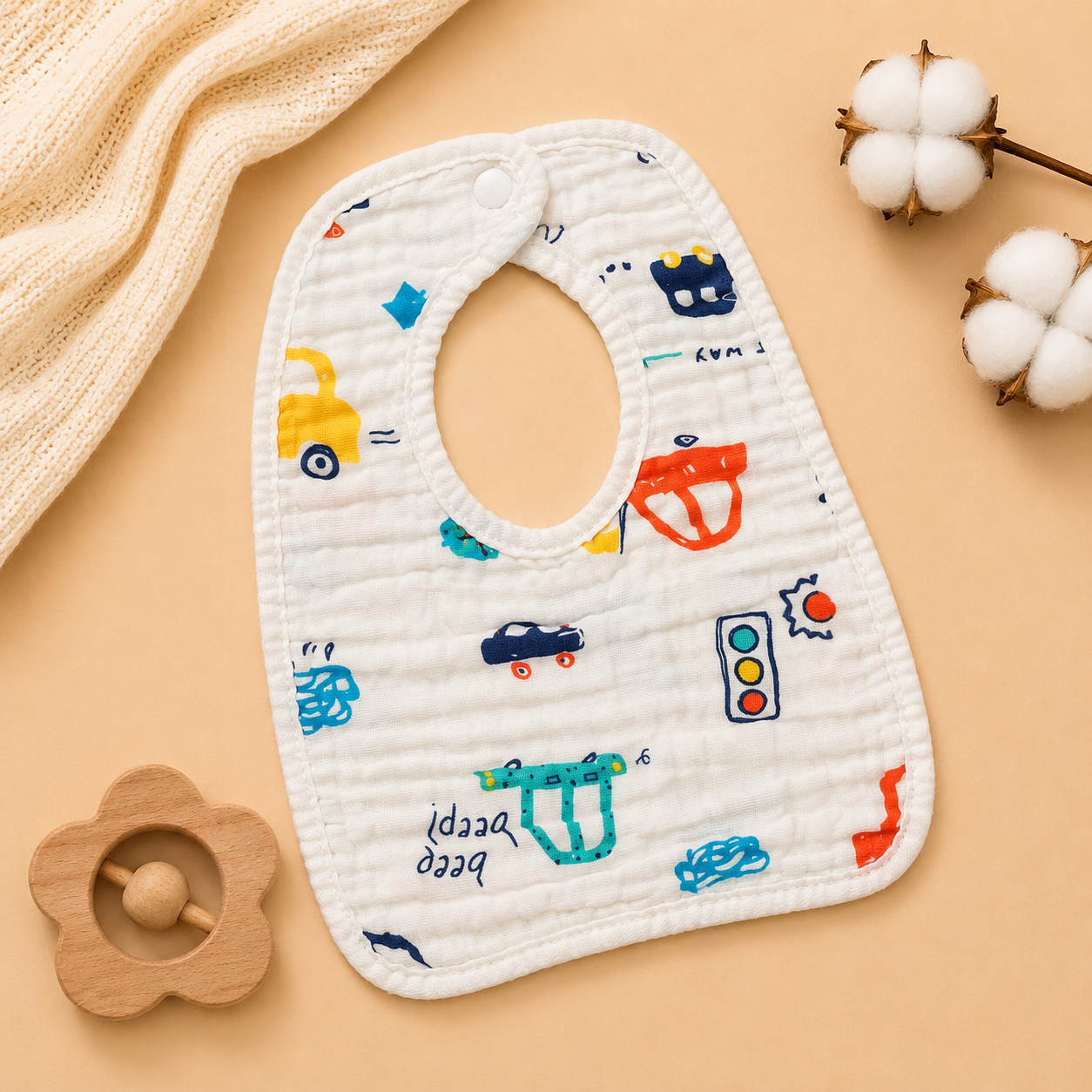 Muslin Bib-16