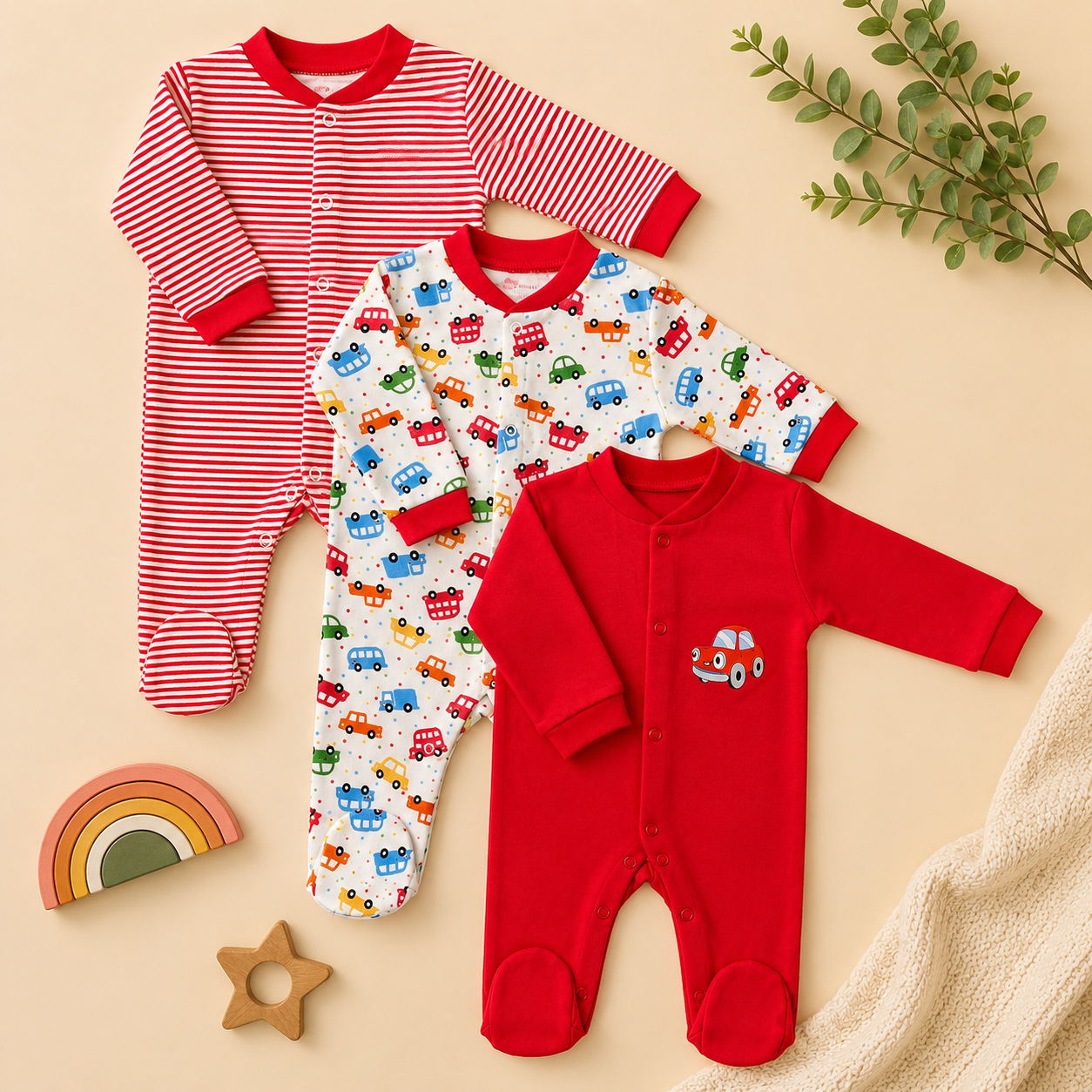 Romper pack of 3