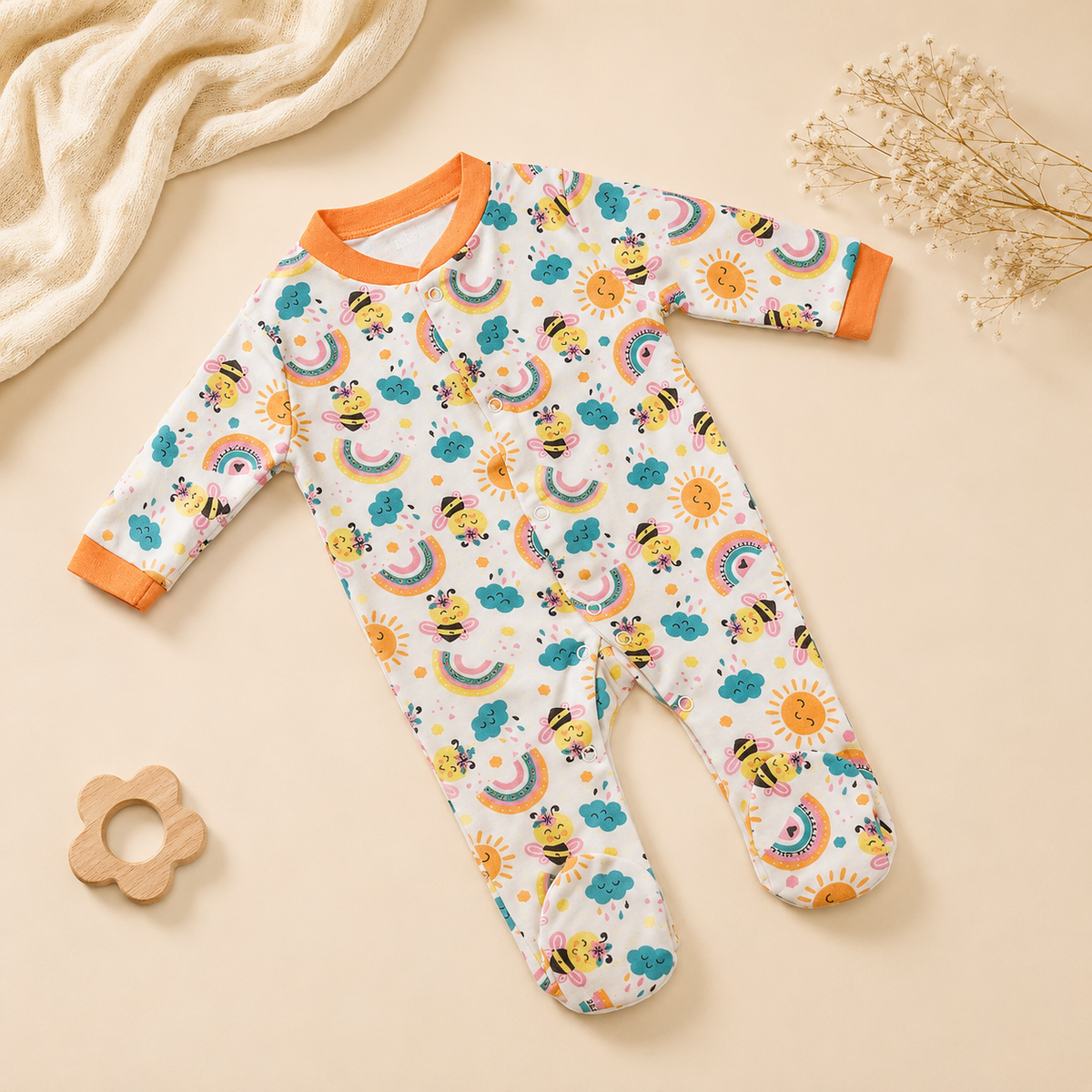 Romper Orange