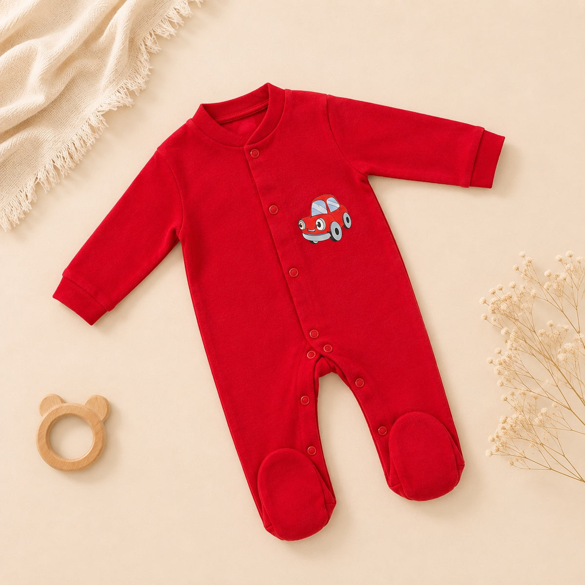 Romper Red
