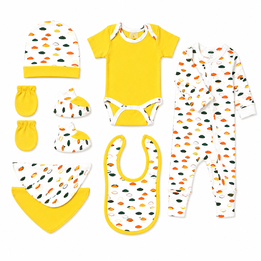 Yellow Romper Set Combo