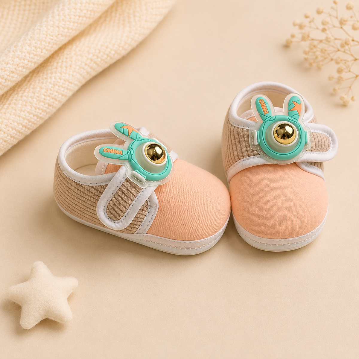 Peach & Beige Shoes