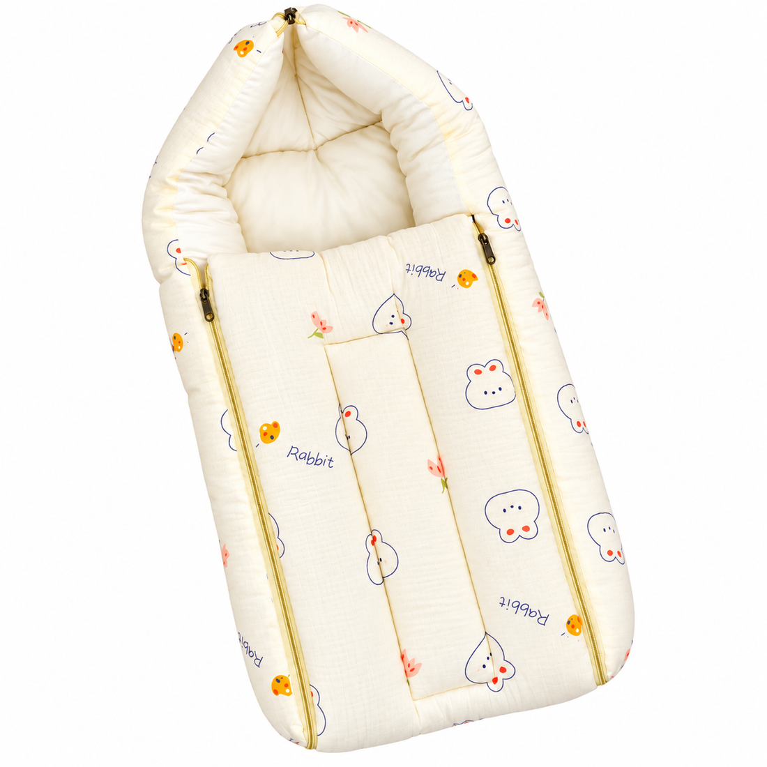 Crinkled Muslin Carry Bed