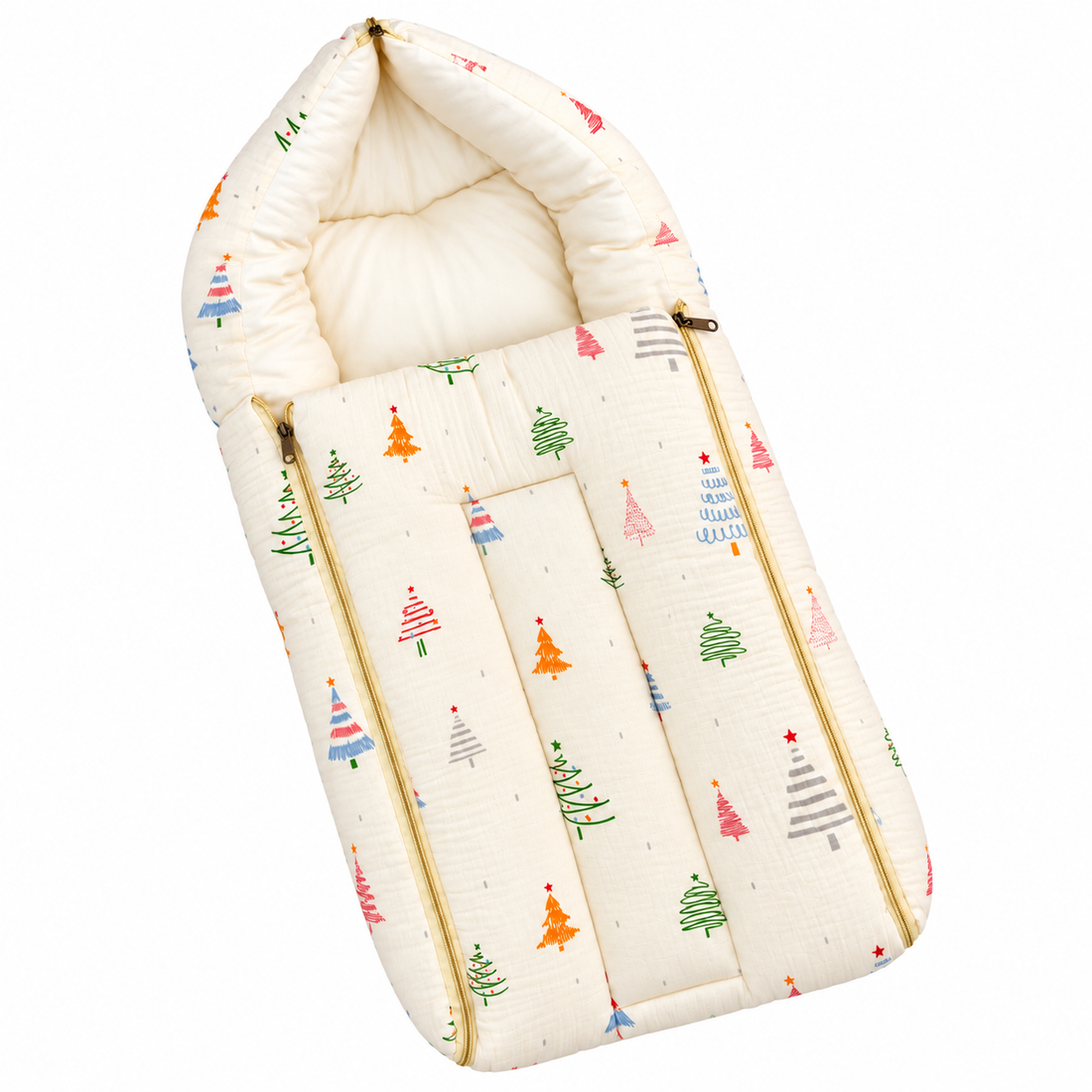 Crinkled Muslin Carry Bed