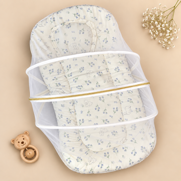 Crinkled Muslin Net Bed