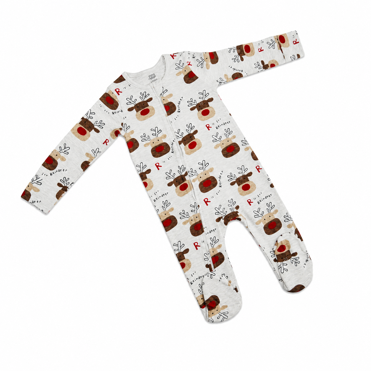 Cute Reindeer Baby Romper