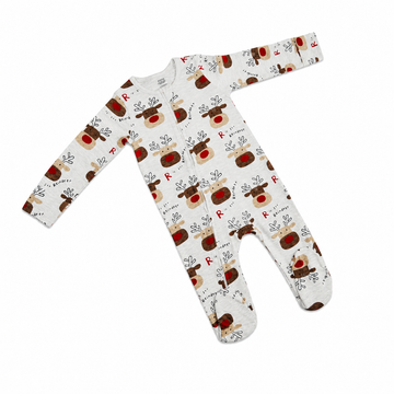 Cute Reindeer Baby Romper