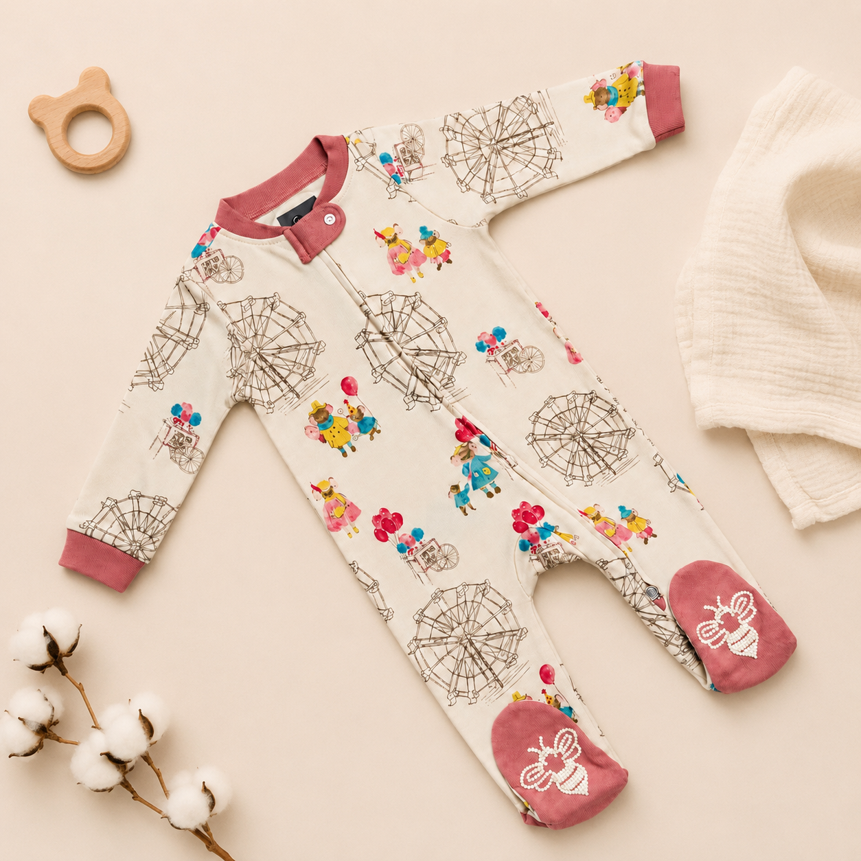 Tiny Fairytale Ride Romper