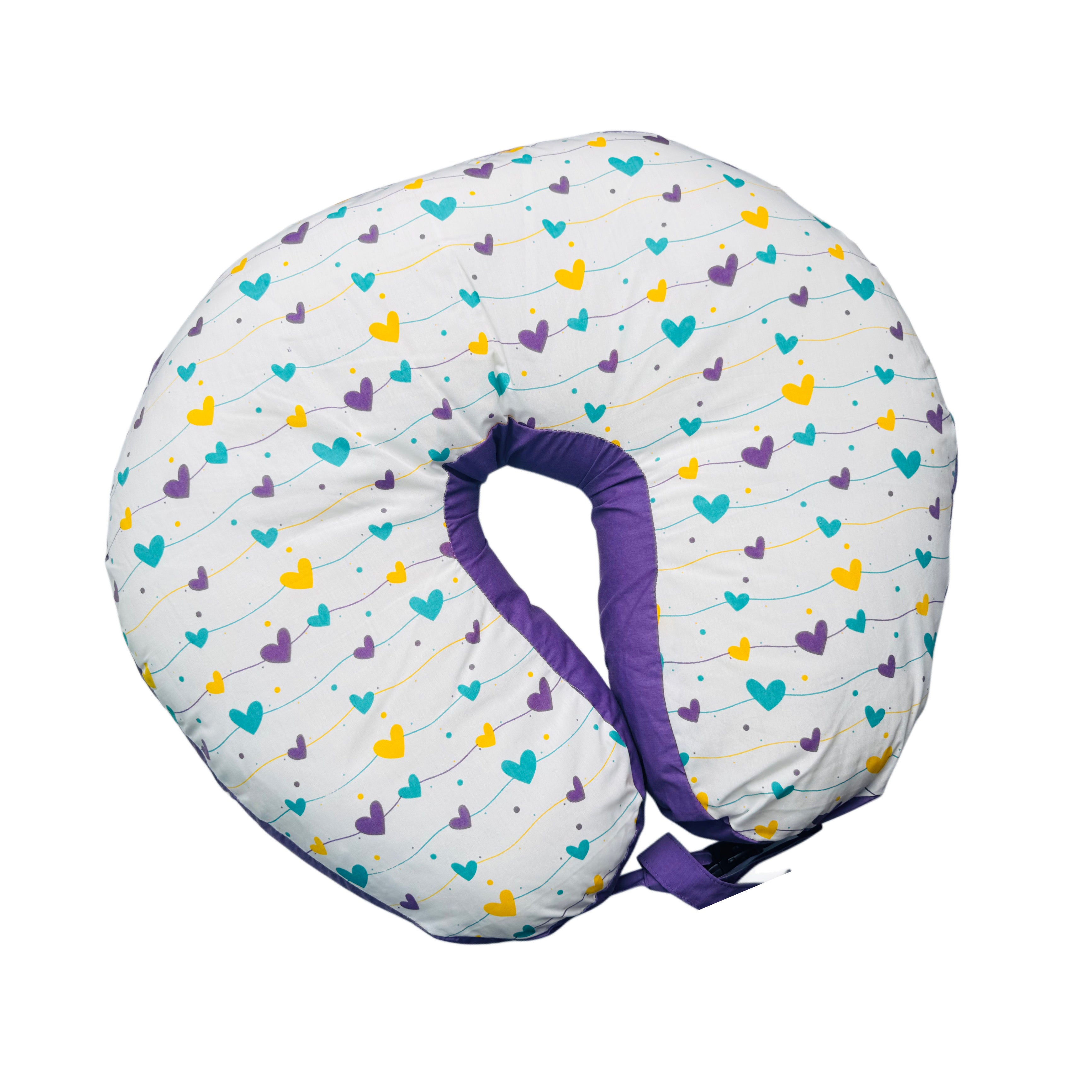 Little Hearts Feeding pillow
