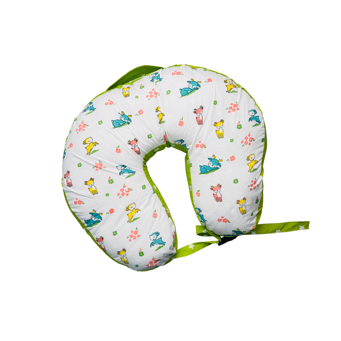 Deer & Bloom Feeding Pillow