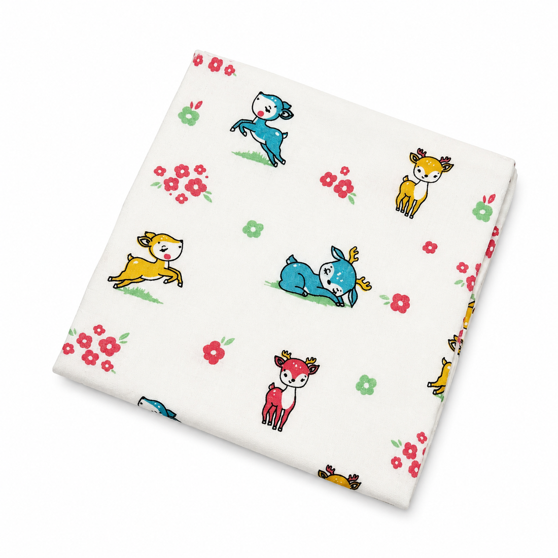 Deer & Bloom Bath Towel
