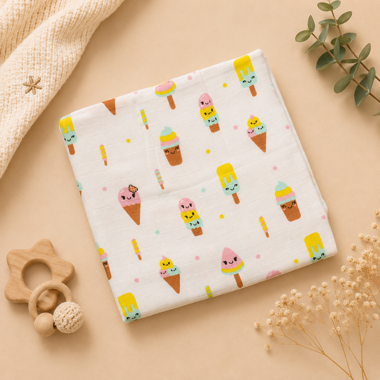 Little Popsicles Bath Towel
