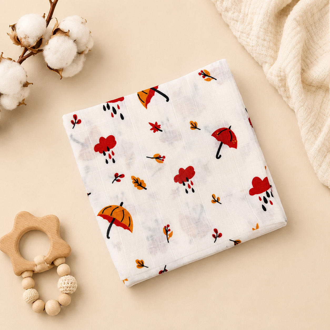 Autumn Showers Bath Towel