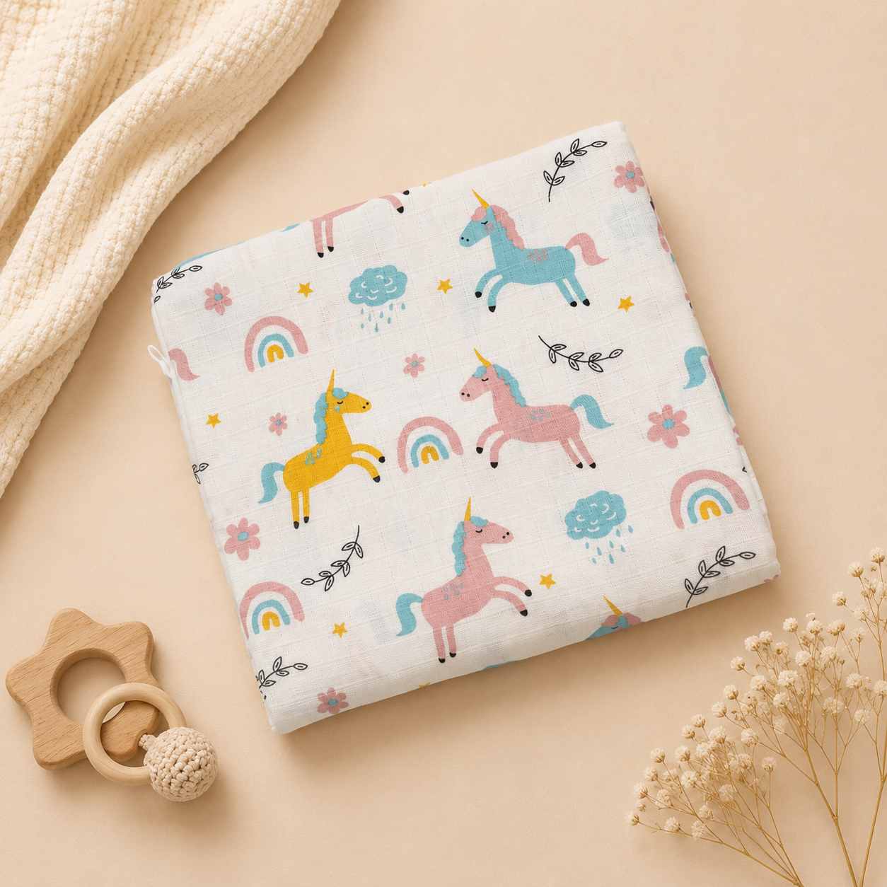 Unicorn Dreams Bath Towel