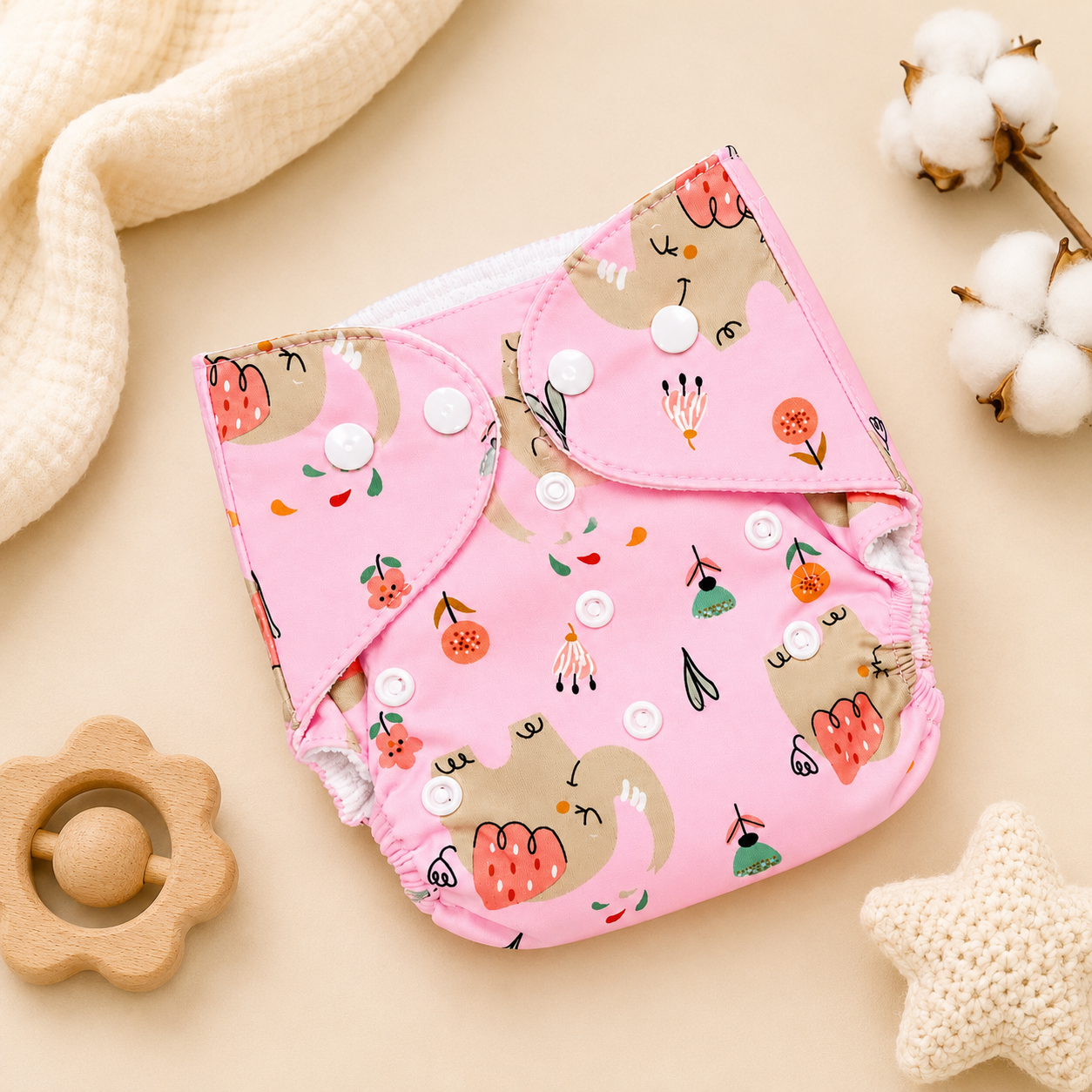 Tusky Tales Cloth Diaper