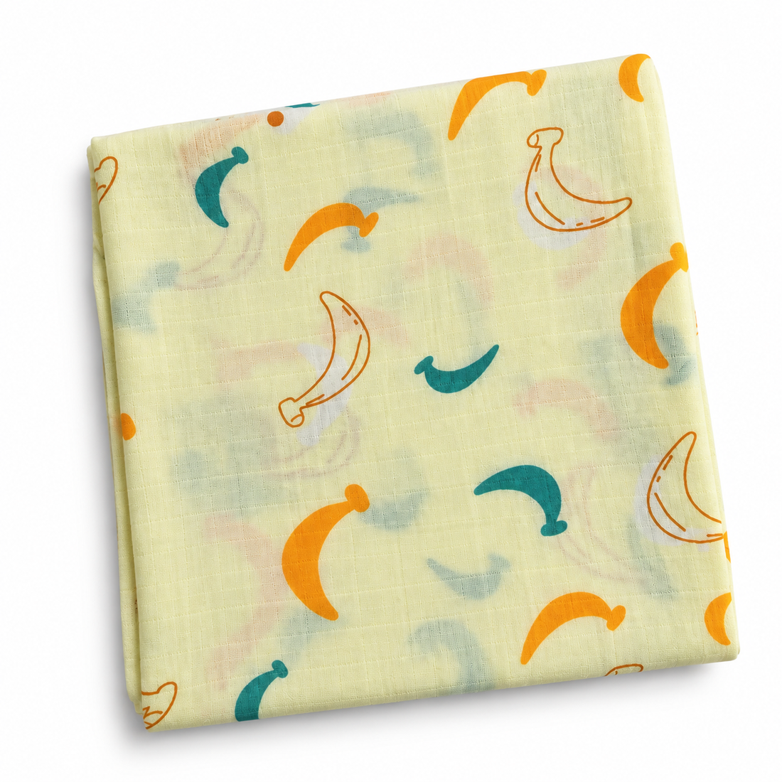 Banana Print Bath Towel