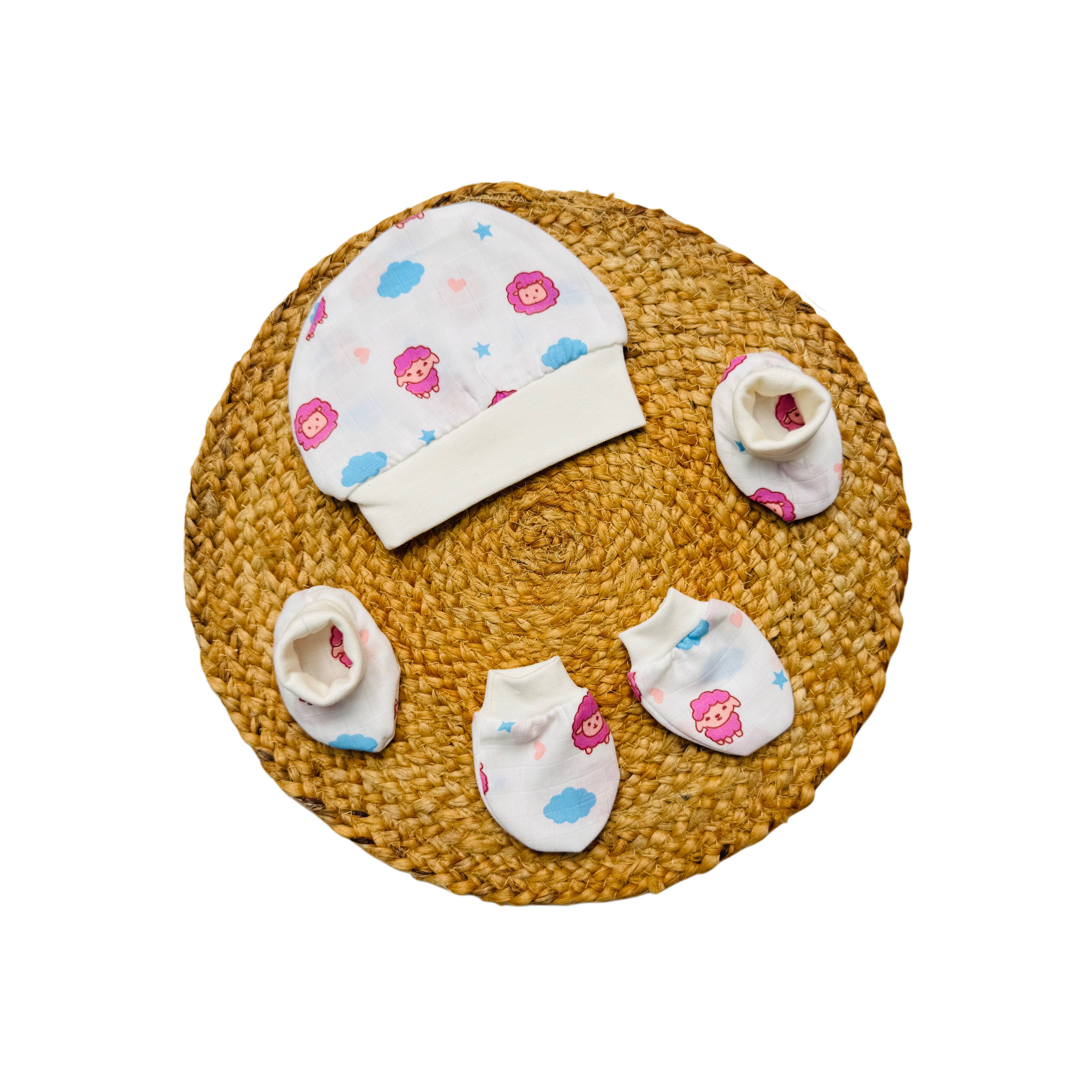 Muslin Cap Set