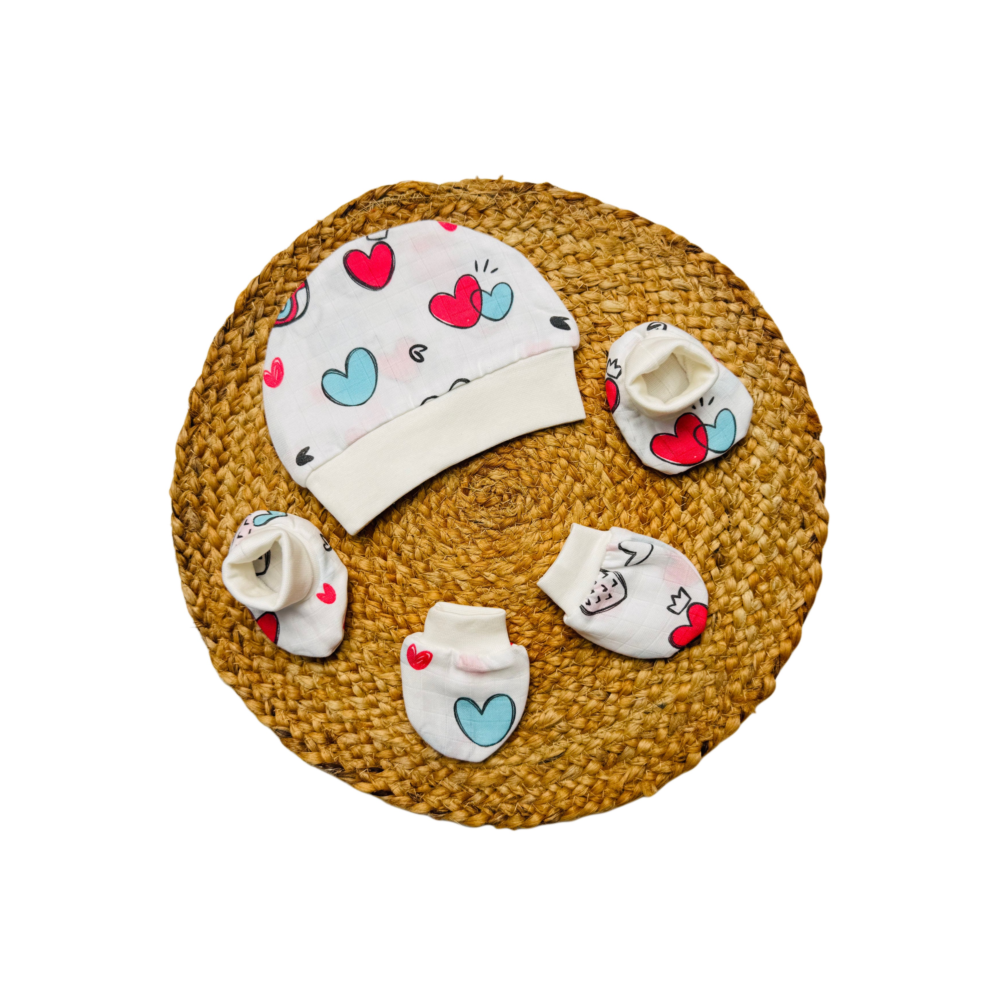 Muslin Cap Set