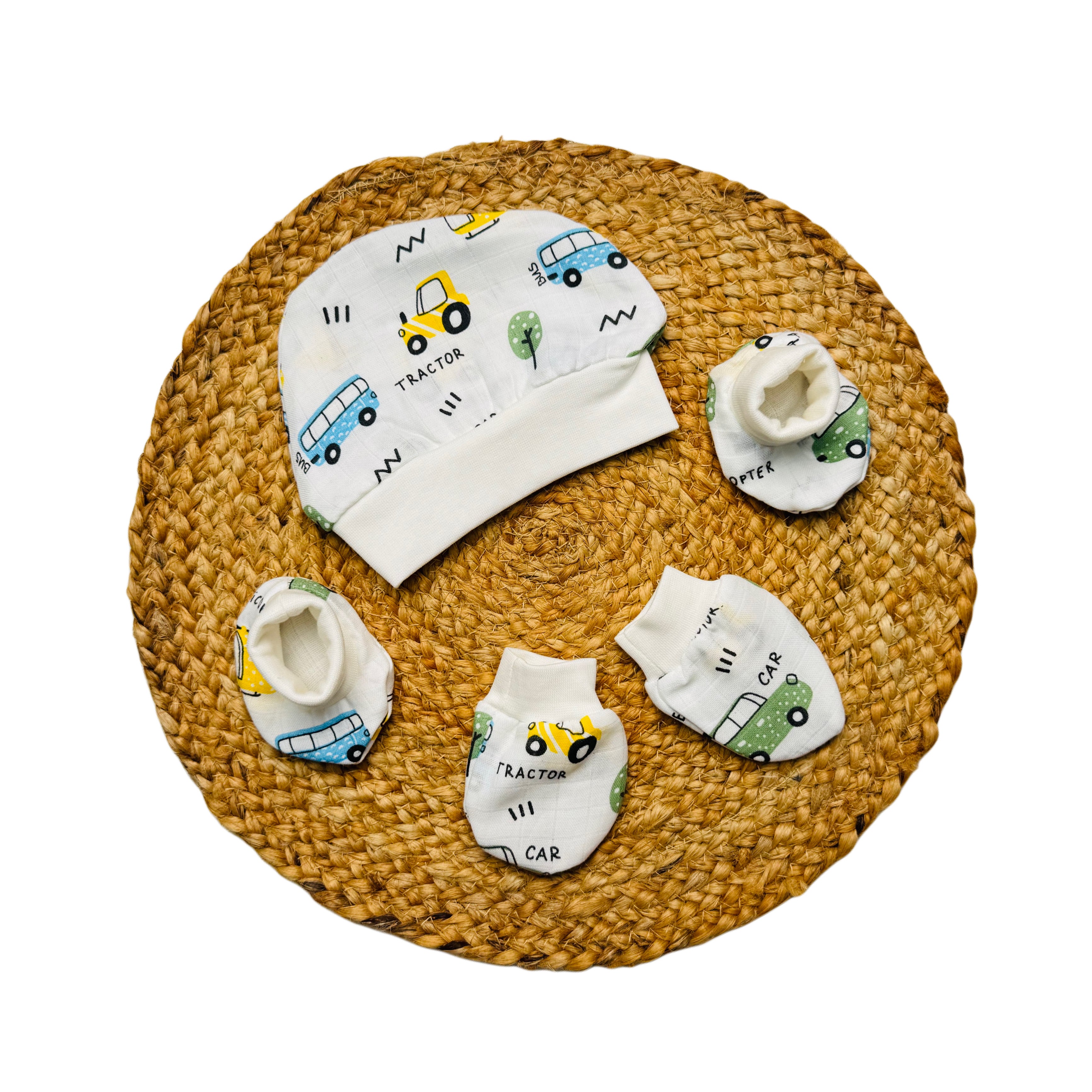 Muslin Cap Set
