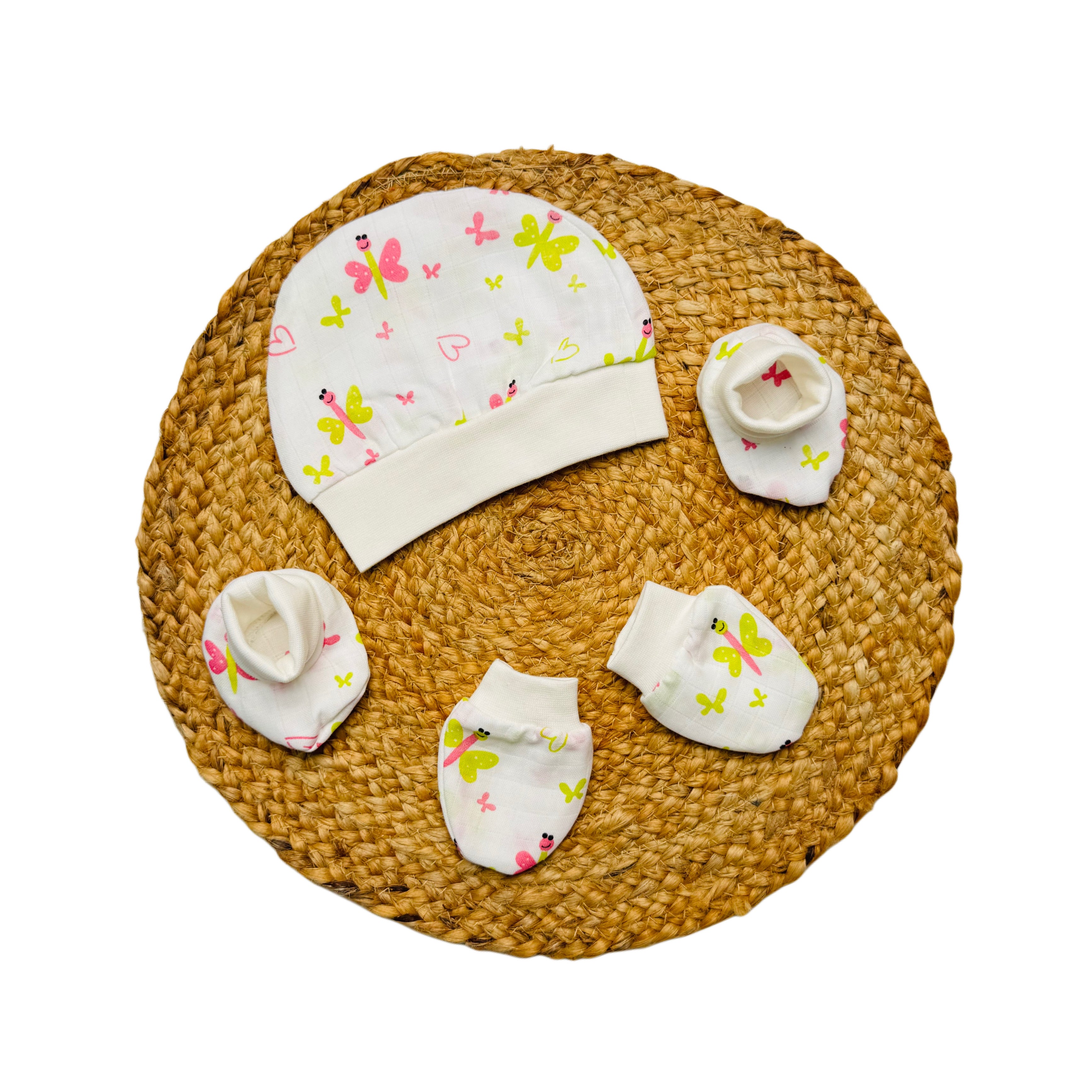 Muslin Cap Set