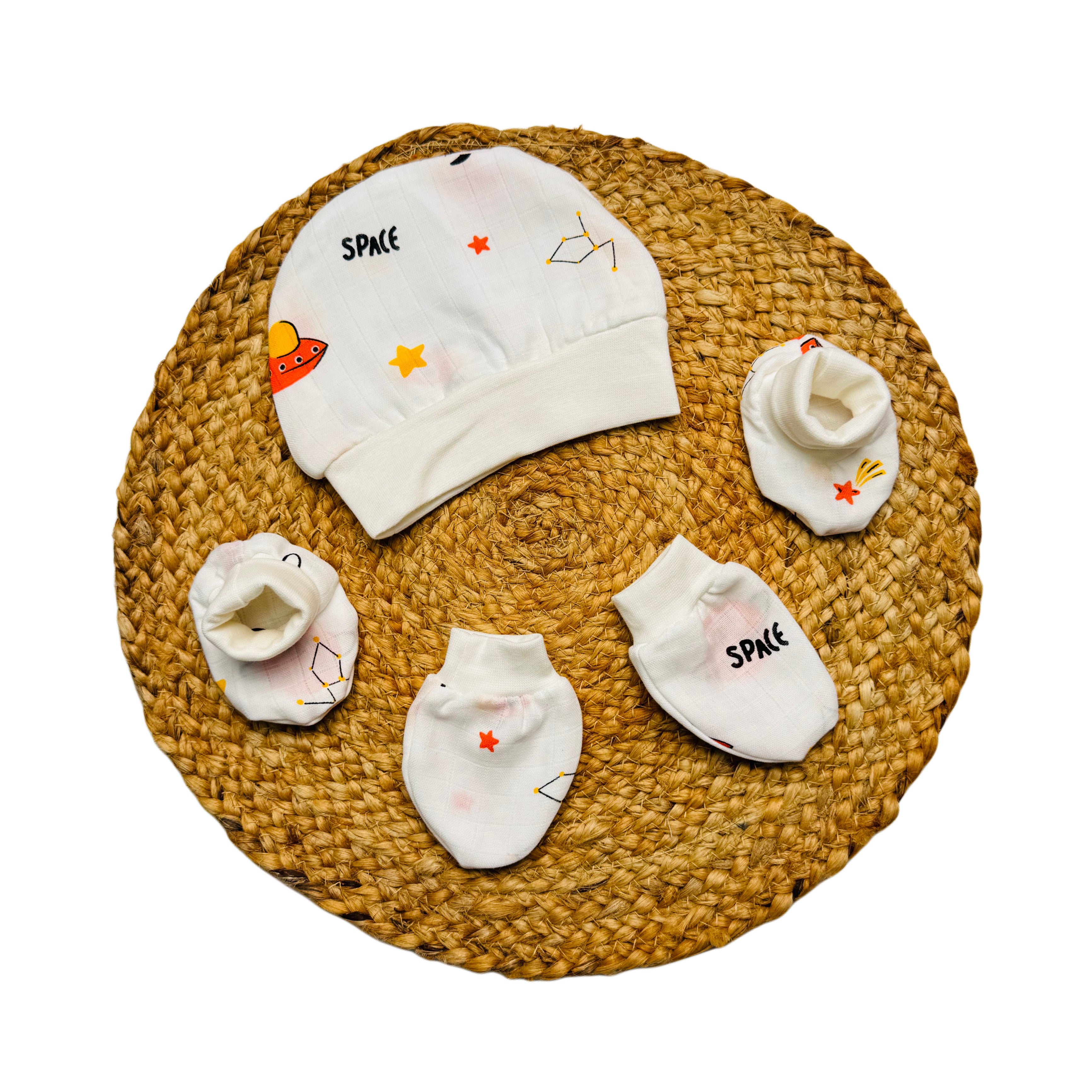 Muslin Cap Set