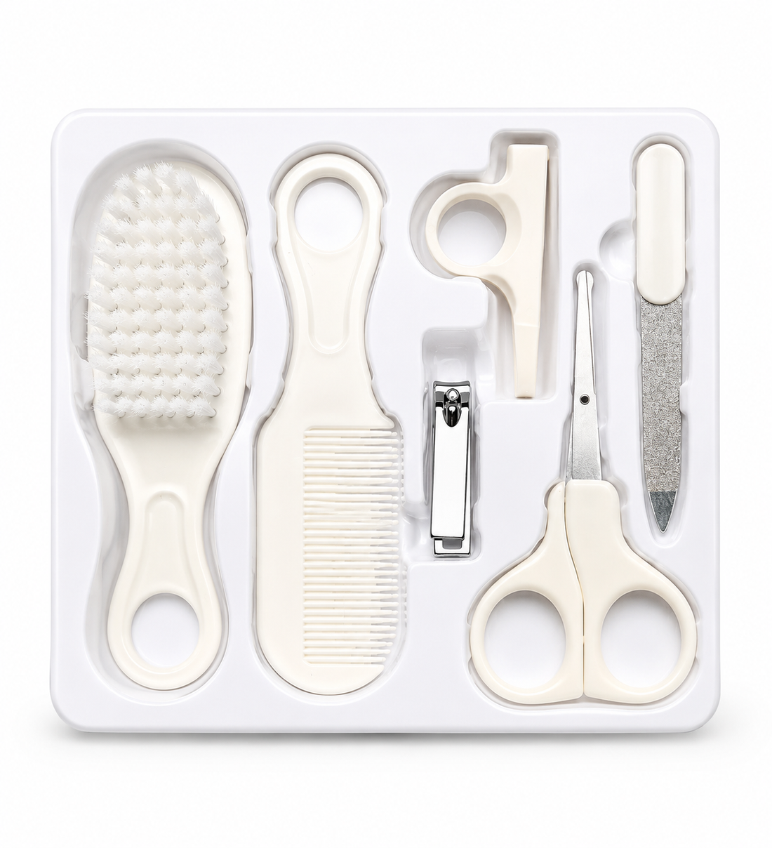 Baby 6 in 1 Grooming Set-Beige