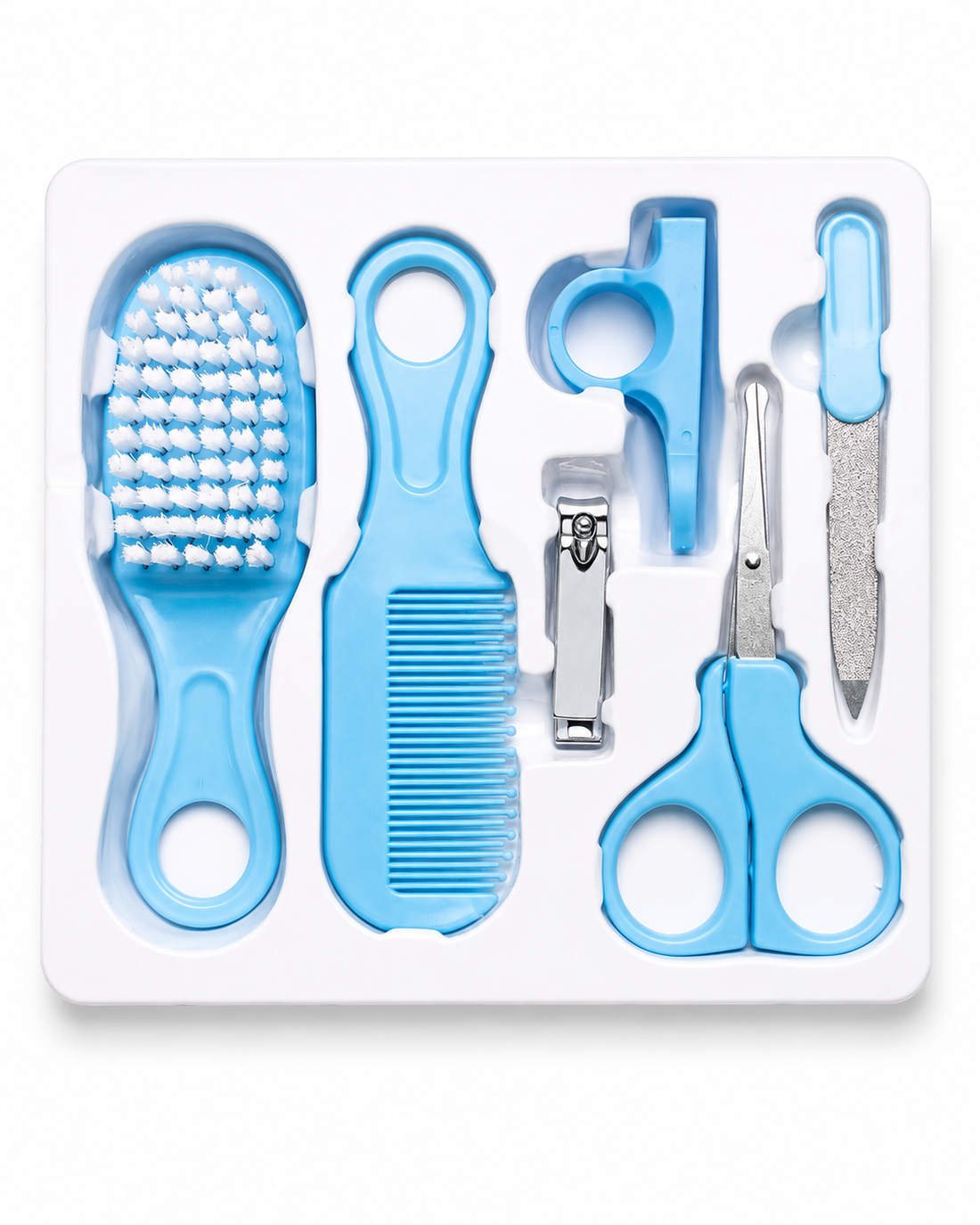 Baby 6 in 1 Grooming Set-Blue