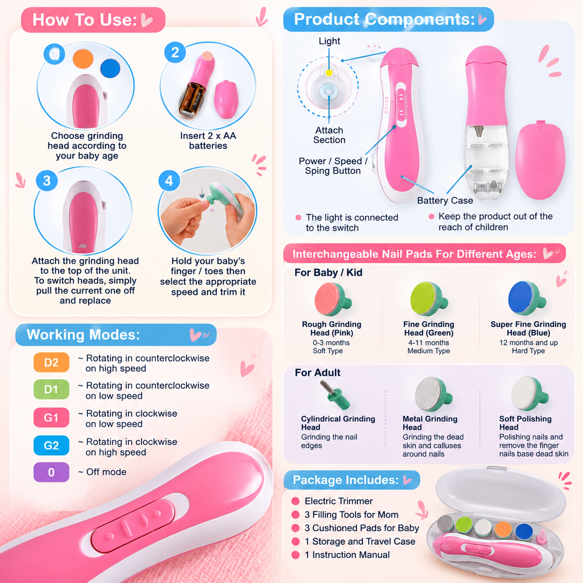 Nail Trimmer - Blue