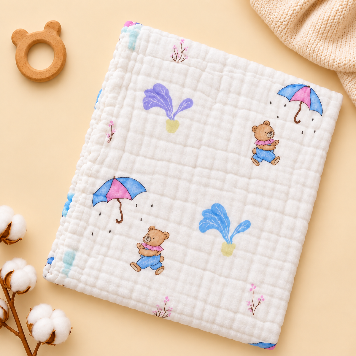 Muslin 6layer Bath Towel