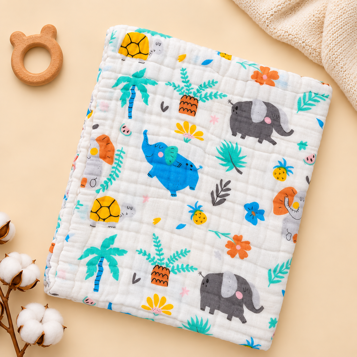 Muslin 6layer Bath Towel