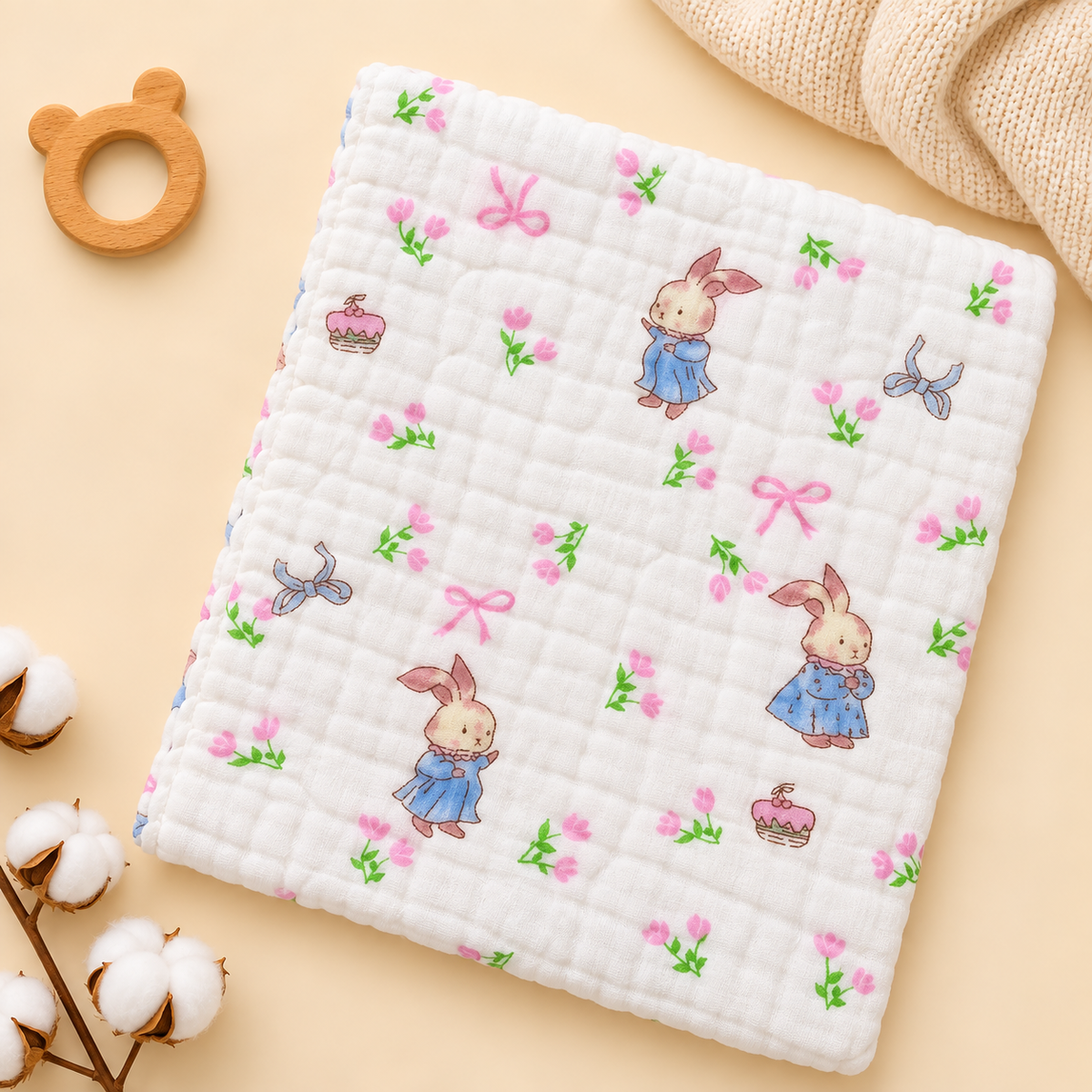 Muslin 6layer Bath Towel