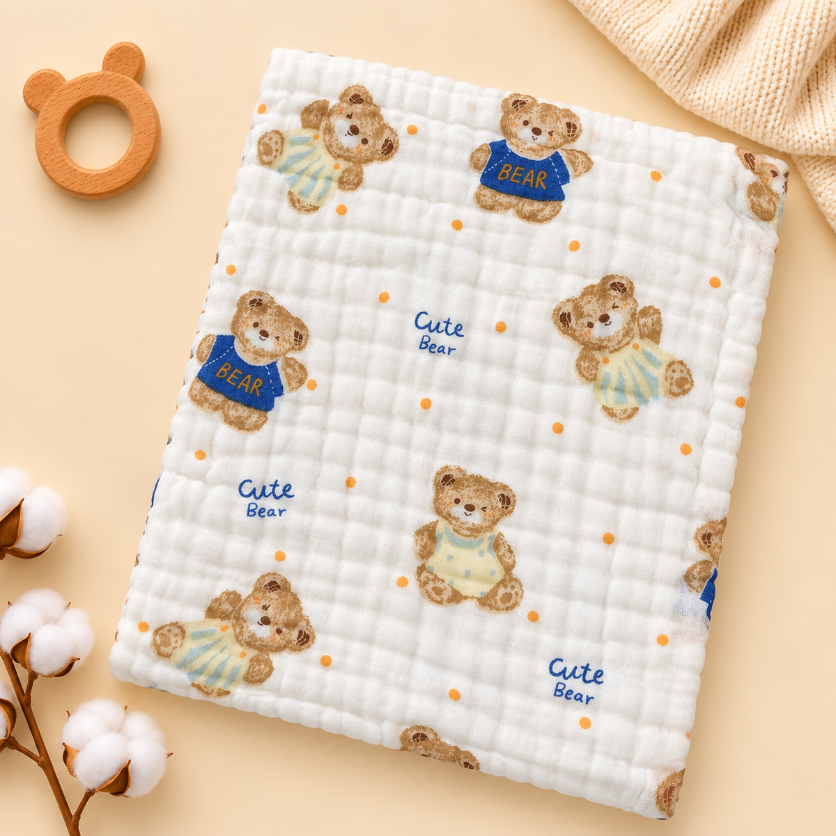 Muslin 6layer Bath Towel