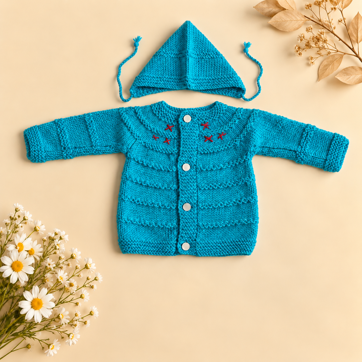 Sweater Turquoise Blue