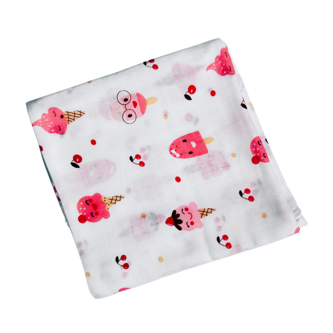 Cherry Popsicles Muslin Swaddle