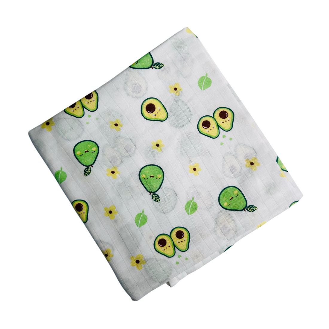 Little Avocado Muslin Swaddle
