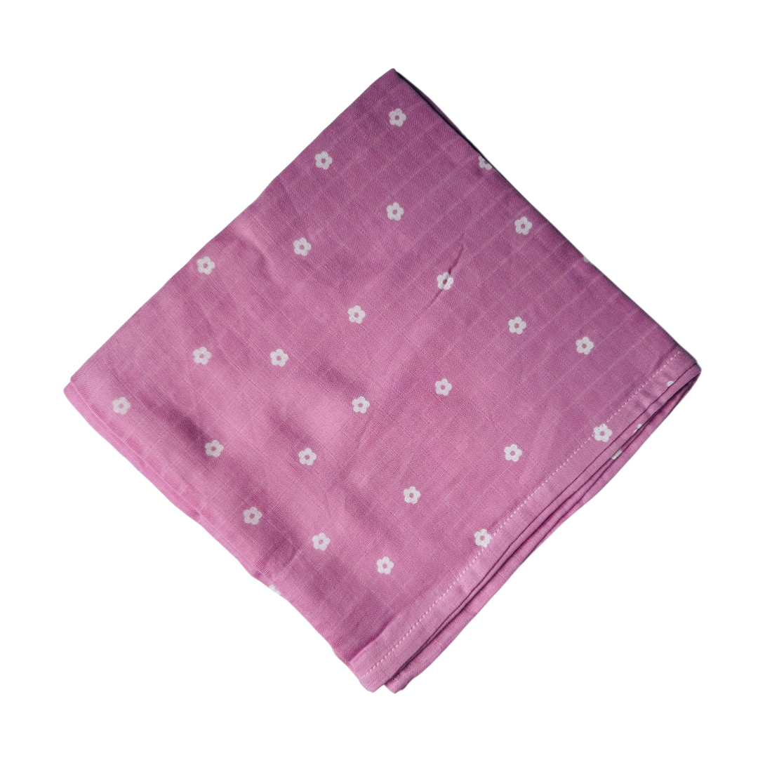 Lilac Bloom Muslin Swaddle